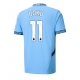 Manchester City Jeremy Doku #11 Replike Domaci Dres 2024-25 Kratak Rukav